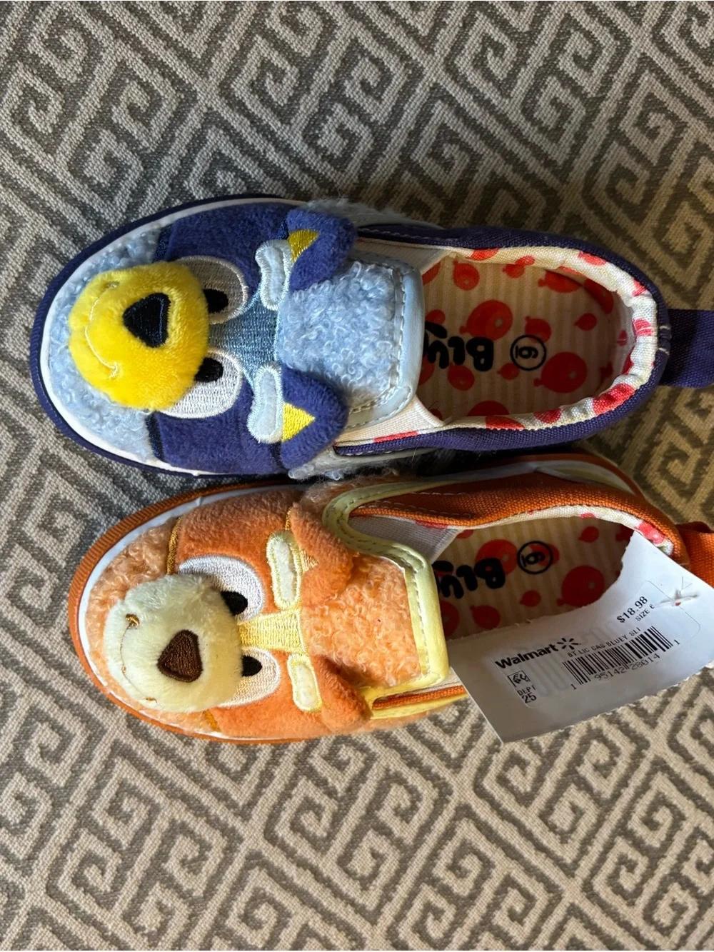 Bluey size 6 slip on shoes. NWT